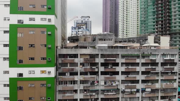 Aerial View of Buildings in the Philippines