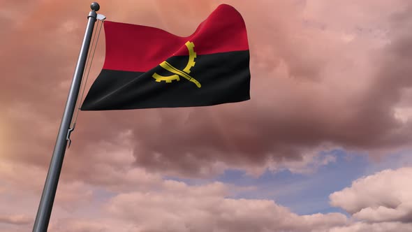 Angola Flag 4K