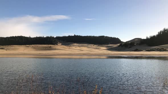 Oregon Dunes National Recreation area near Reedsport and Winchester Bay, and off Highway 101, is a p