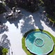 Square Italia Plaza Park, Monument (Mendoza Argentina) aerial view drone footage - VideoHive Item for Sale