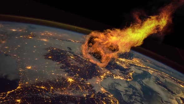 Asteroid Impact on Earth alt