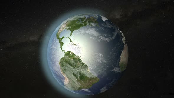 Zoom From Earth To New York USA alt