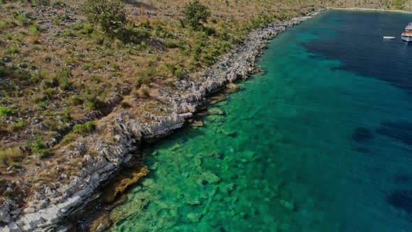 Mediterranean Coastline in Albania