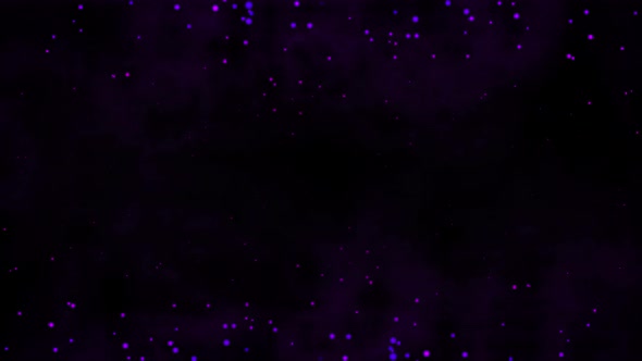 Purple Particles 4K