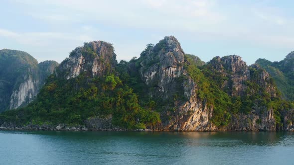 Tropical Islands of Halong Bay Vietnam