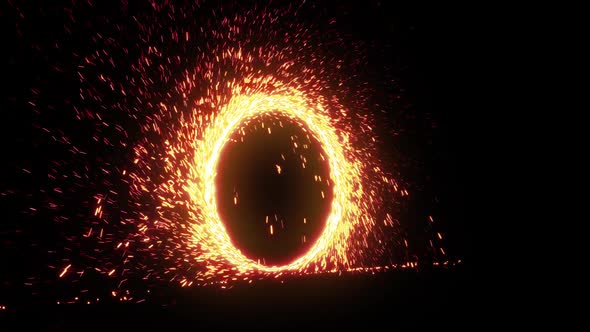 Sparks portal VFX 05