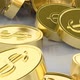 Us Dollar And Gold Coin - VideoHive Item for Sale