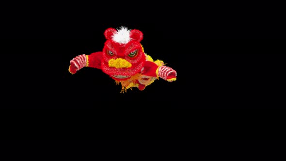 64 Chinese New Year Lion Dancing 4K