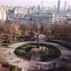 Aerial View to Monument of Taras Shevchenko at Kyiv Park - VideoHive Item for Sale