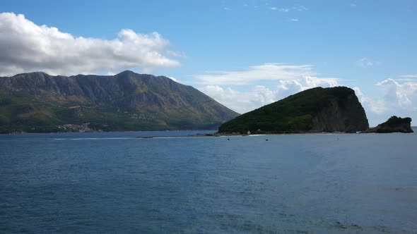 View from Montenegro coast