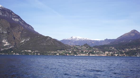 Water Surface of Lake Como