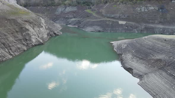 pollution lake drought