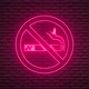 No Smoking Sign On Wall Background - VideoHive Item for Sale