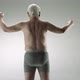 Senior man flexing muscles - VideoHive Item for Sale