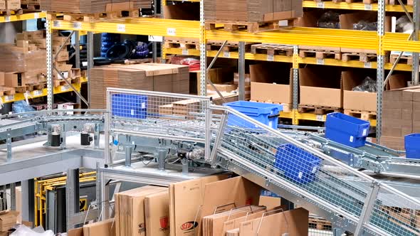 Packaging and logistics, automated logistics management systems