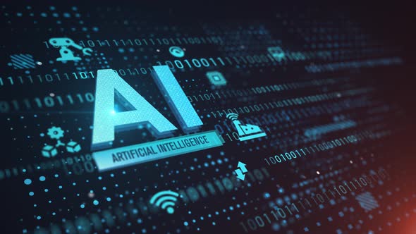 Artificial Intelligence AI Technology Background