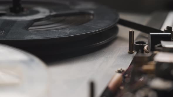 Old Fashion Vintage Reel Tape Recorder