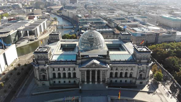 Bundestag Reichstag in Berlin Germany