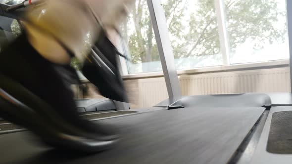 Sportsman Practicing Workout to Maintain Muscle in Gym