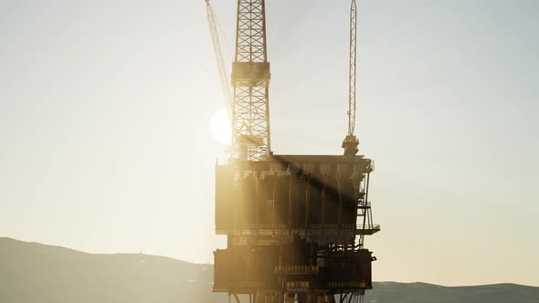 Oil Drill Rig Platform alt