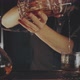 Bartender Prepares a Cocktail at the Bar - VideoHive Item for Sale
