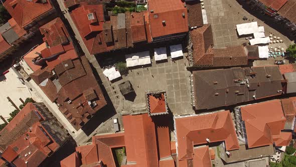 Historic City of Guimarães Top View