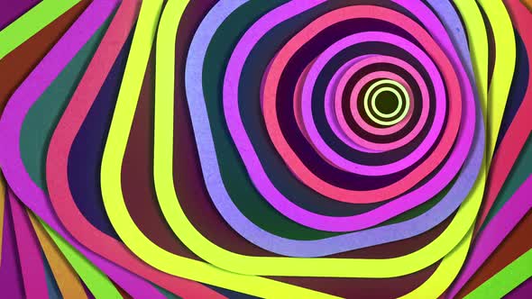 Colorful Vertigo Illusion Loop Background alt