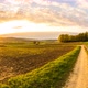 Time-lapse view on a sunset over a German rural landscape - VideoHive Item for Sale