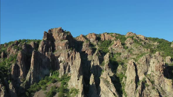 Rocky Hills Around Madjarovo In Bulgaria 