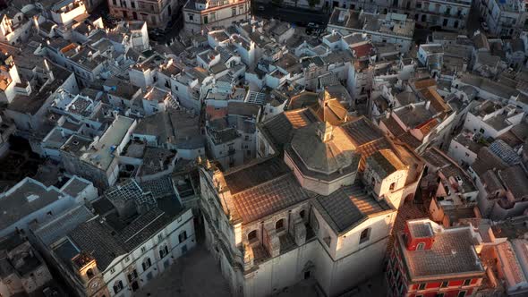 Aerial view of Martina Franca