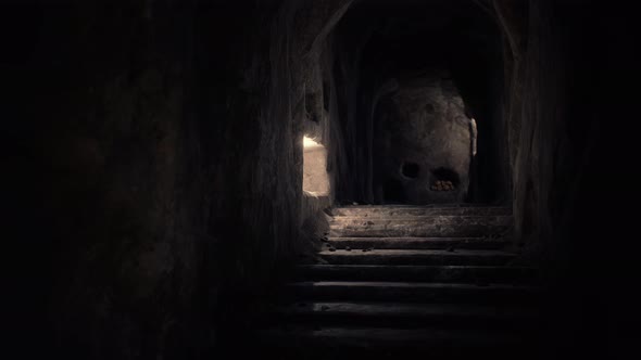 Old Dark Stone Underground Catacombs alt