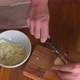 Chopping Onion CloseUp - VideoHive Item for Sale