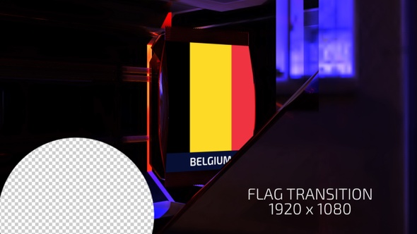 Belgium Flag Transition