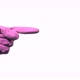 Hand With Purple Rubber Glove - VideoHive Item for Sale