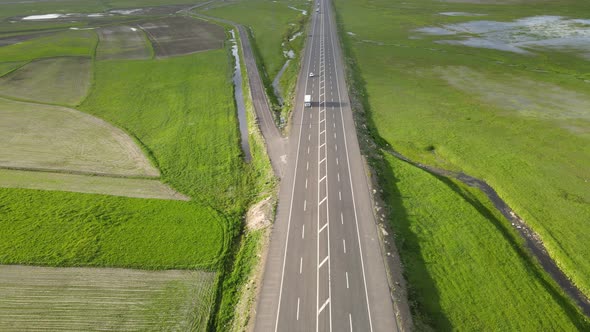 highway background road nature aerial