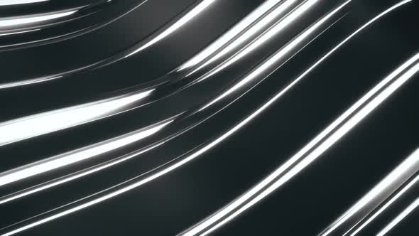 White Glow Wavy Lines