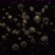 Golden Snow Flakes - VideoHive Item for Sale