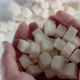Men's Hands Put Sugar Cubes on the Table - VideoHive Item for Sale