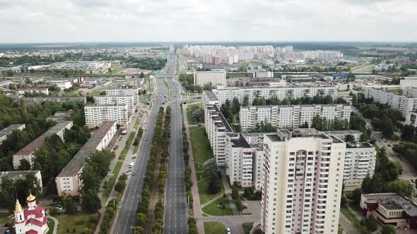 Moscow Avenue In The City Of Vitebsk 40