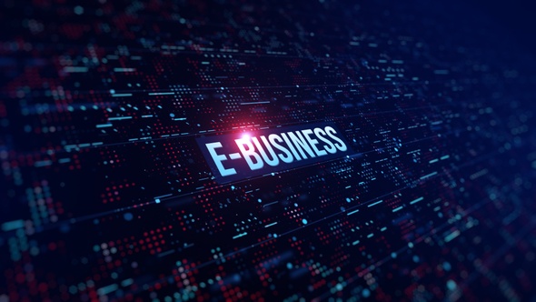E-Business Digital Background
