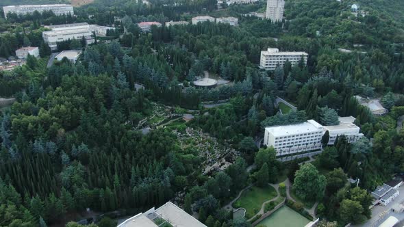 Resort Area of Alushta Top View