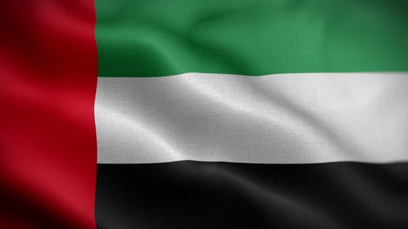 United Arab Emirates Flag