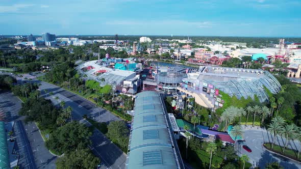 Downtown Orlando Florida United States. Tourism landmark of city.