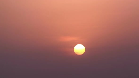 Sunrise in Dubai UAE Timelapse