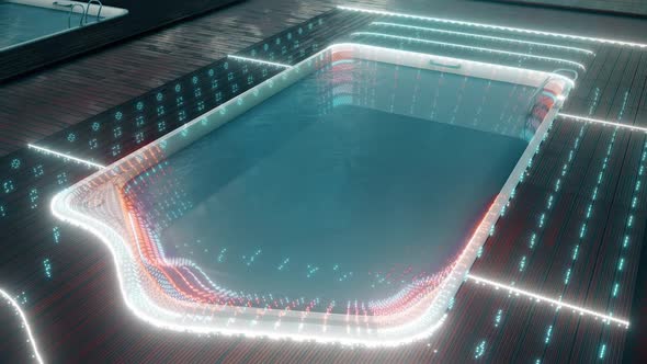 Swimming Pool Hologram Hd