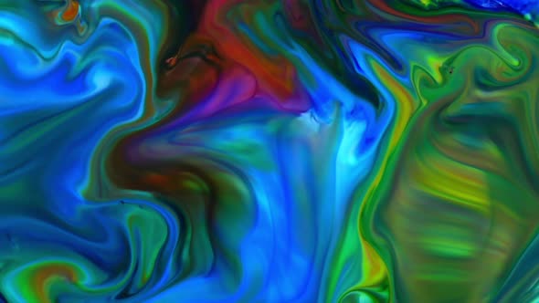 Abstract Colorful Sacral Liquid Waves Texture 930