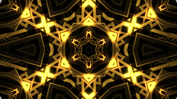 Gold Kaleidoscope