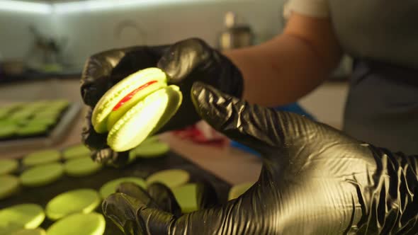 Process Of Making Macaroon at Home