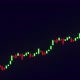 cryptocurrency Trading Graph with candle stick - VideoHive Item for Sale