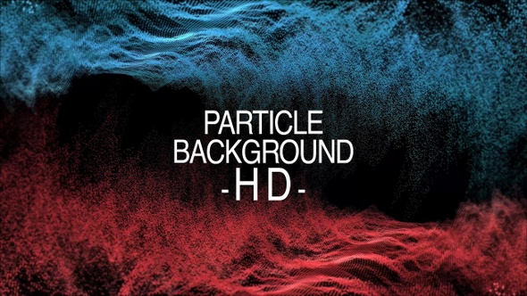 Abstract Particle Background HD